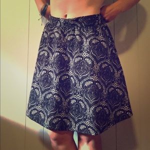 Francesca’s black and white skirt. SOLD